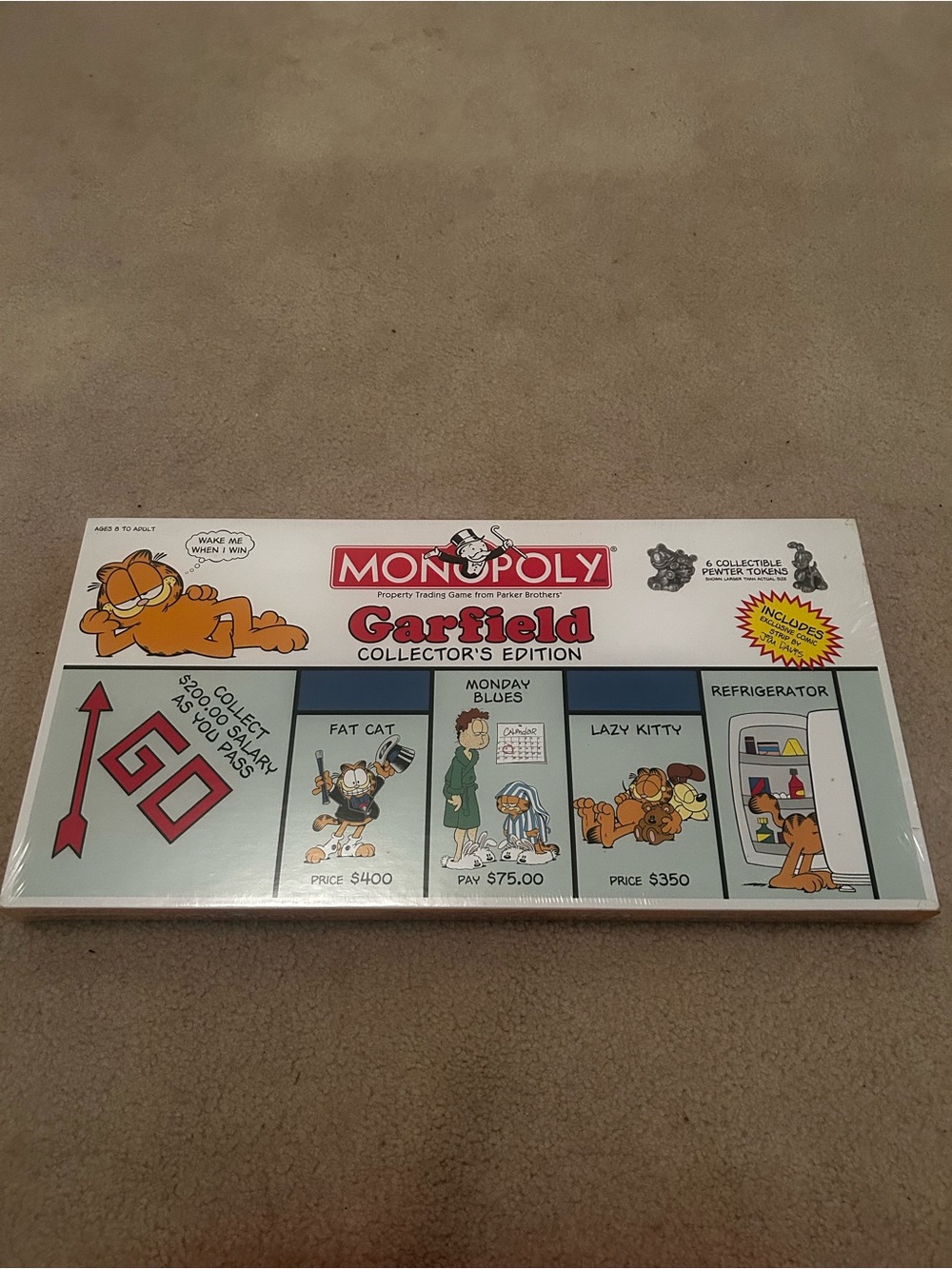 Garfield Collector's Edition Monopoly